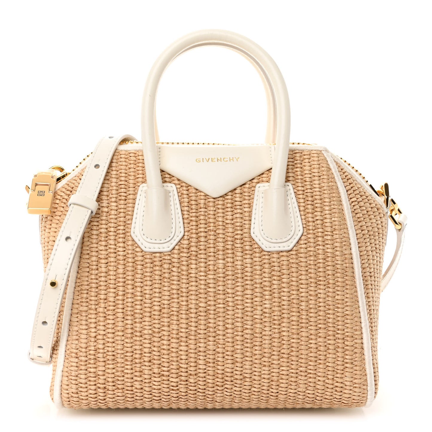 Raffia Mini Antigona Natural
