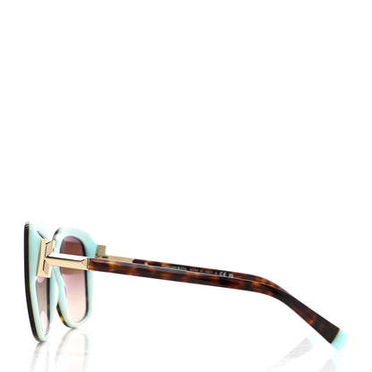 Tiffany Acetate Metal TF4171F Sunglasses Havana Blue 3 of 10