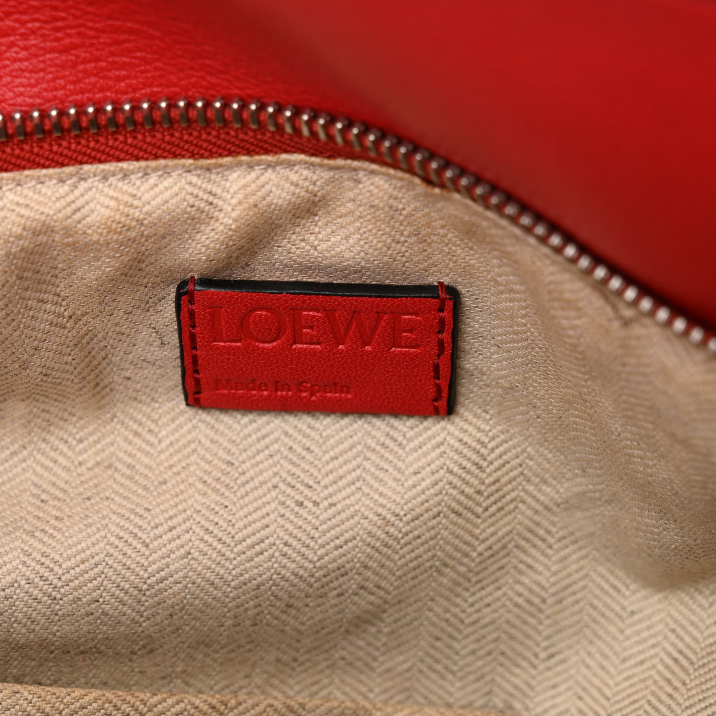 Calfskin Medium Puzzle Bag Scarlet