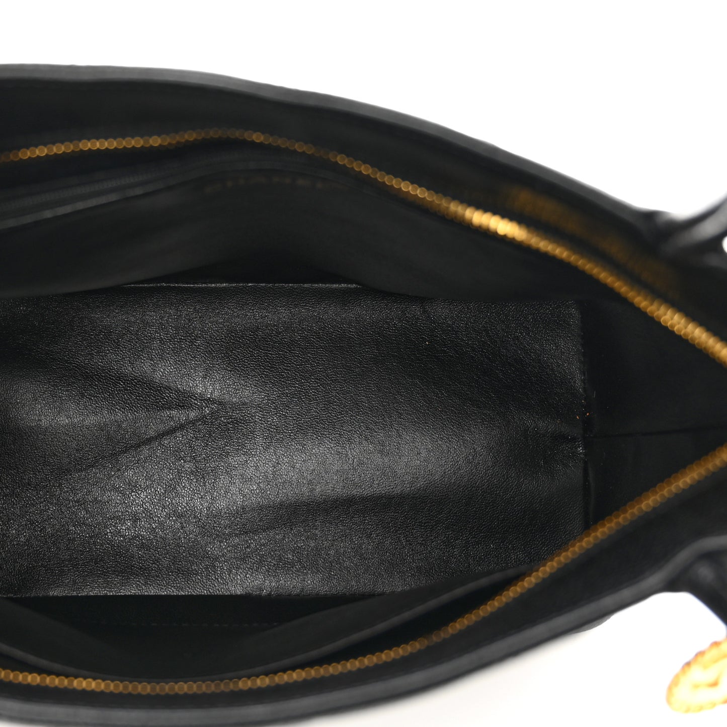 Caviar Quilted Medallion Tote Black