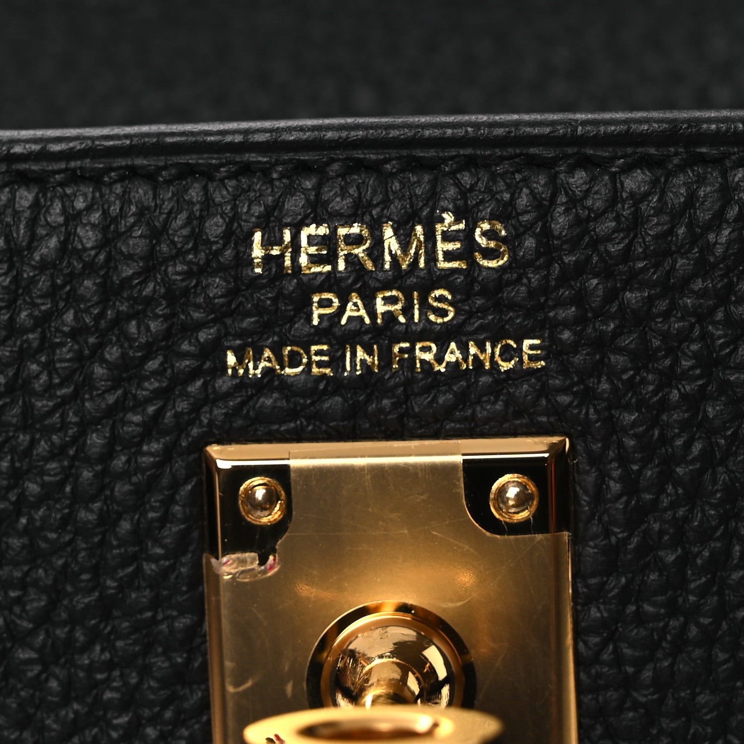 Hermes Togo Kelly Retourne 25 Black 5 of 12