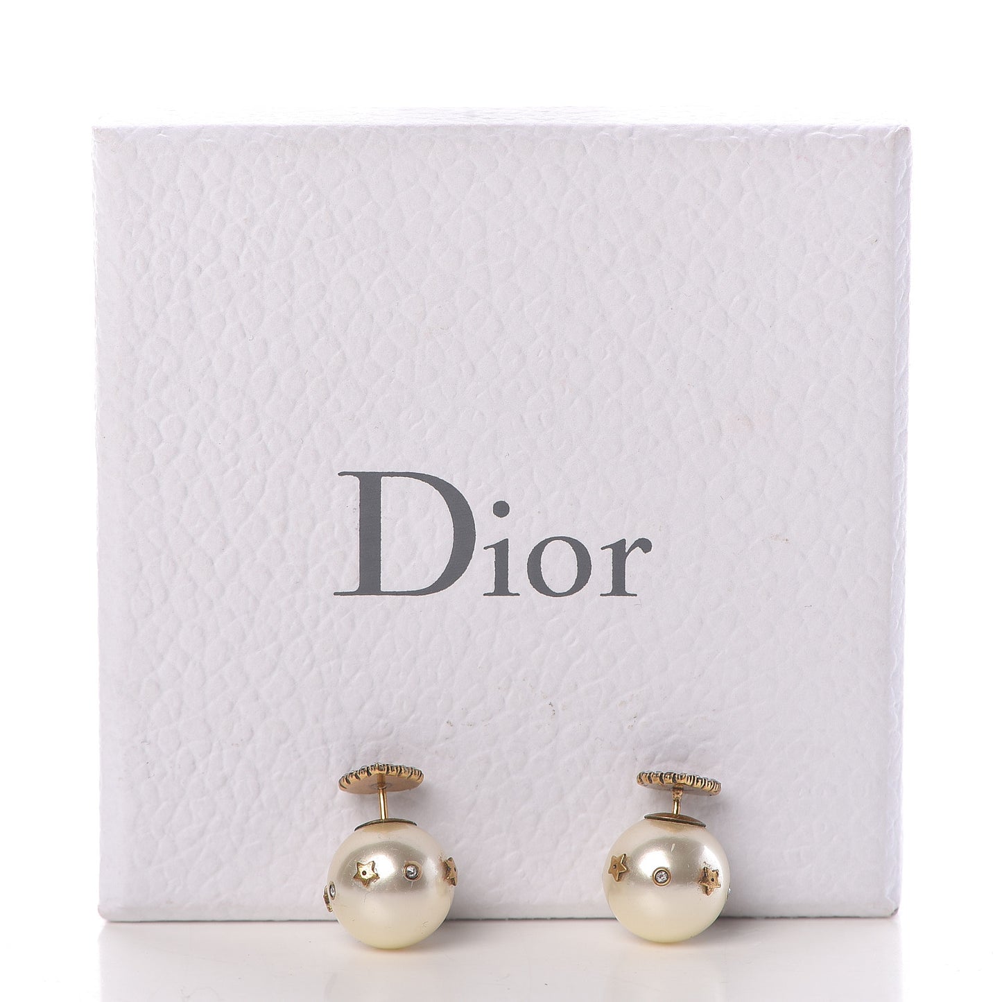 Pearl Crystal Heart J'Adior Mise En Dior Tribal Earrings