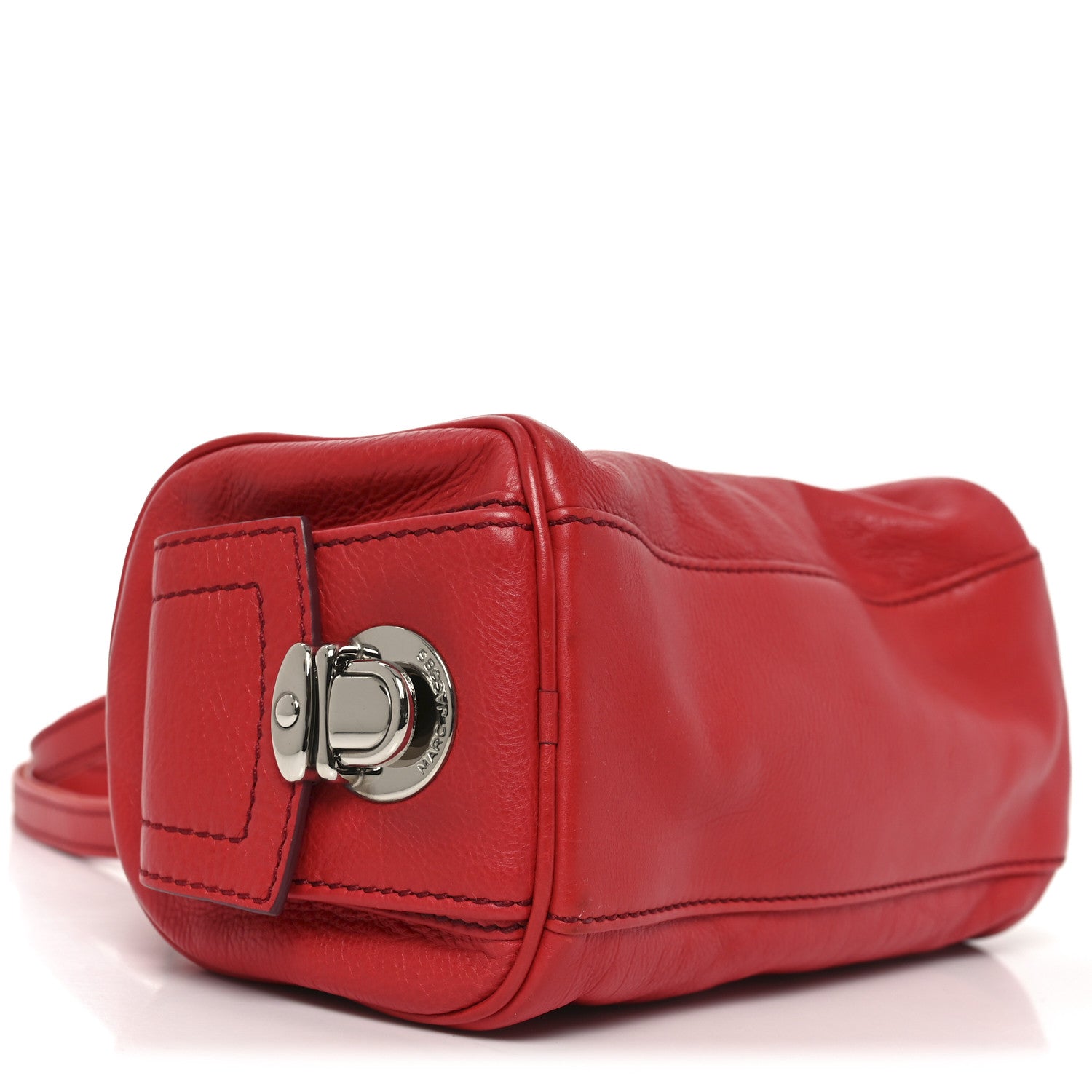 Marc Jacobs Mini Pushlock Satchel Red 13 of 16