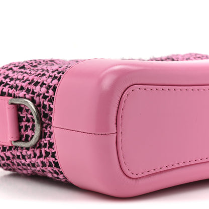 Chanel Tweed Calfskin Small Gabrielle Hobo Pink 9 of 10