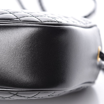 Gucci Calfskin Web Trapuntata Small GG Shoulder Bag Black 9 of 10