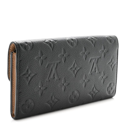 Louis Vuitton Empreinte Emilie Wallet Black Dune 3 of 6