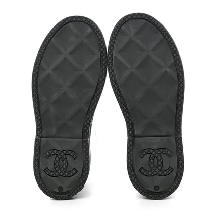 Chanel Caoutchouk CC High Boots 40 Black 5 of 12