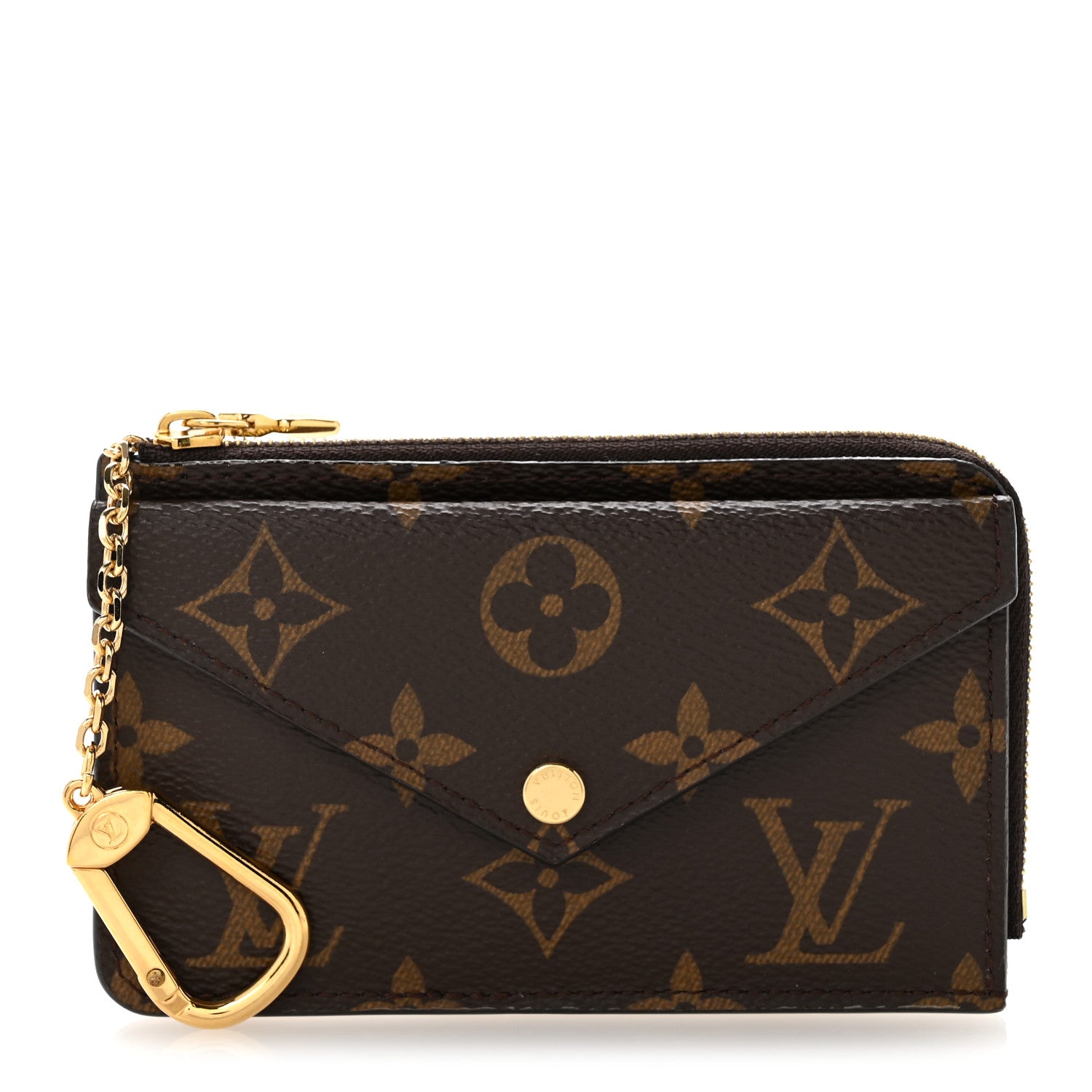 Louis Vuitton Monogram Recto Verso Card Holder Black 1 of 9