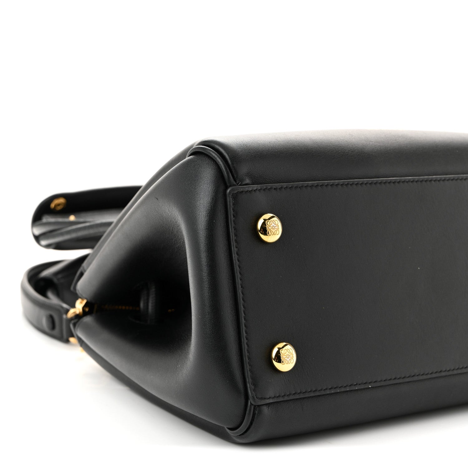 Loewe Supple Calfskin Small Madrid Bag Black 8 of 9