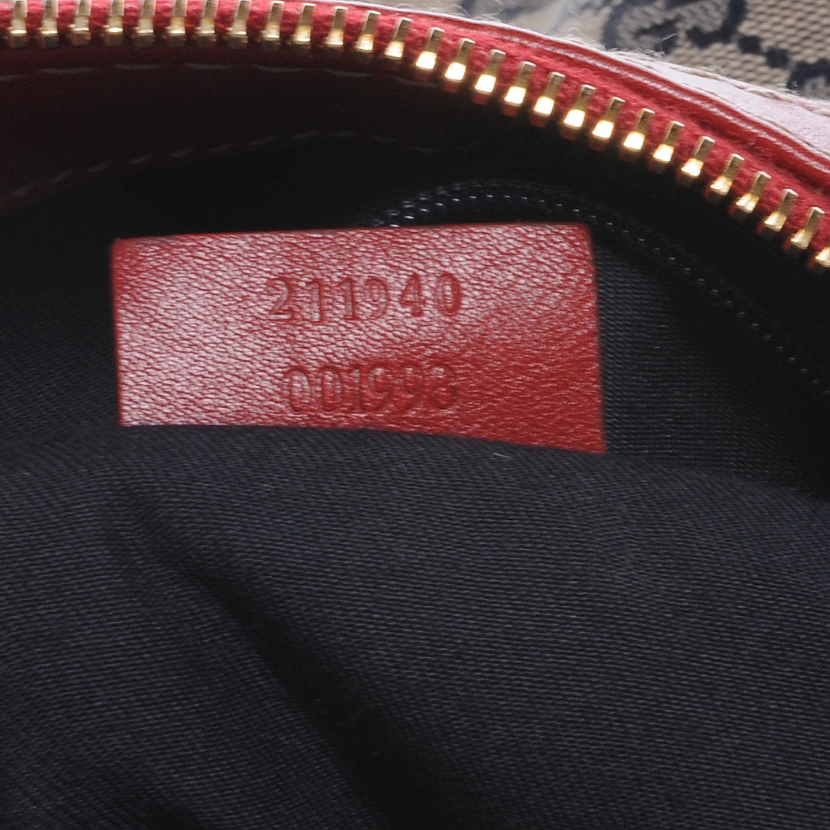 Gucci Monogram Acapulco Medium Hobo Navy 8 of 8