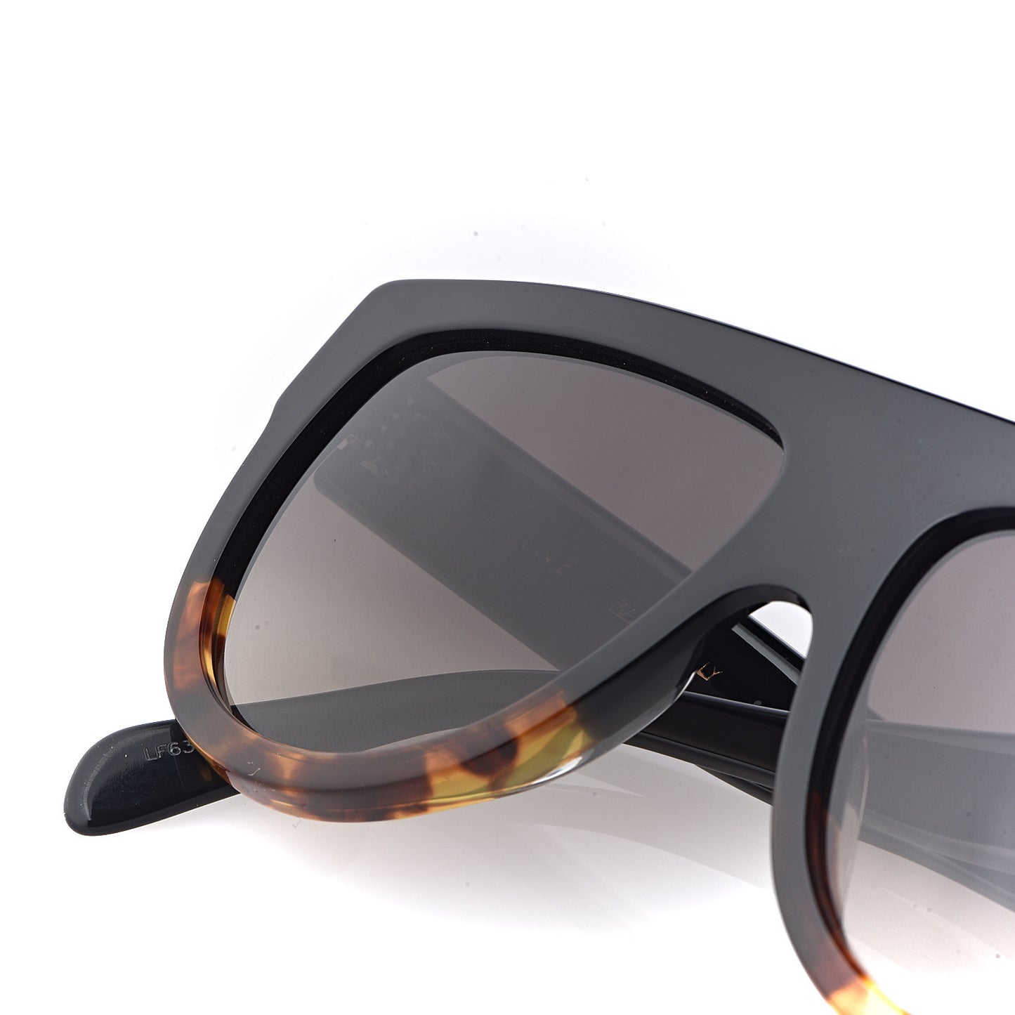 Acetate Aviator Sunglasses CL 40001I Black Havana