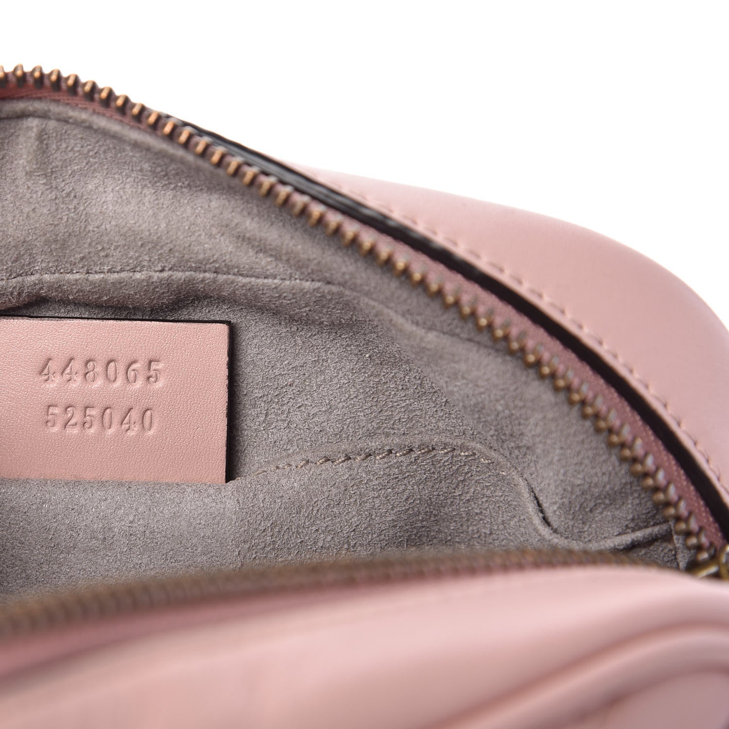 Gucci Calfskin Matelasse Mini GG Marmont Chain Shoulder Bag Perfect Pink 9 of 12