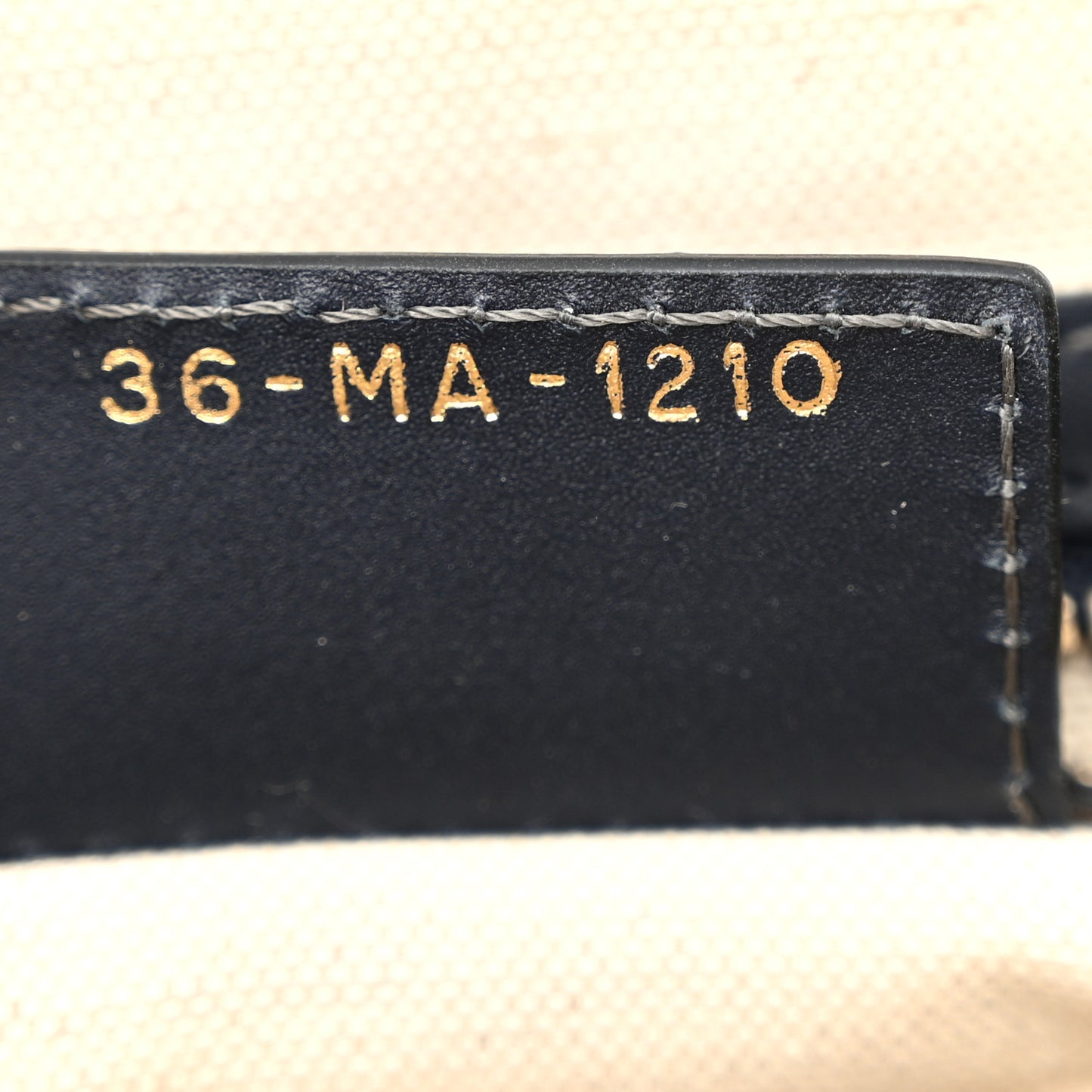 Oblique Saddle Bag Blue