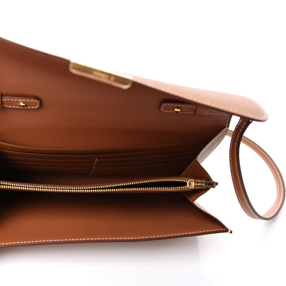 Hermes Epsom Constance Long Wallet To Go Gold 5 of 7