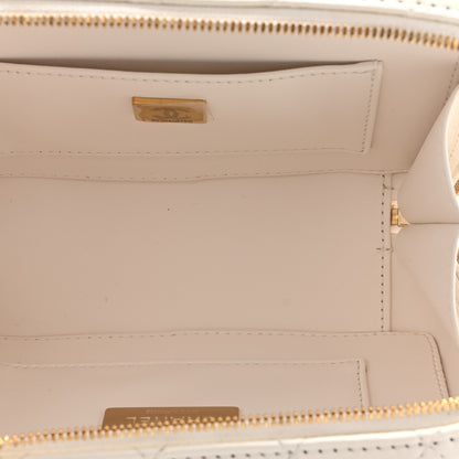Chanel Lambskin Quilted Coco Click Bag White 5 of 13