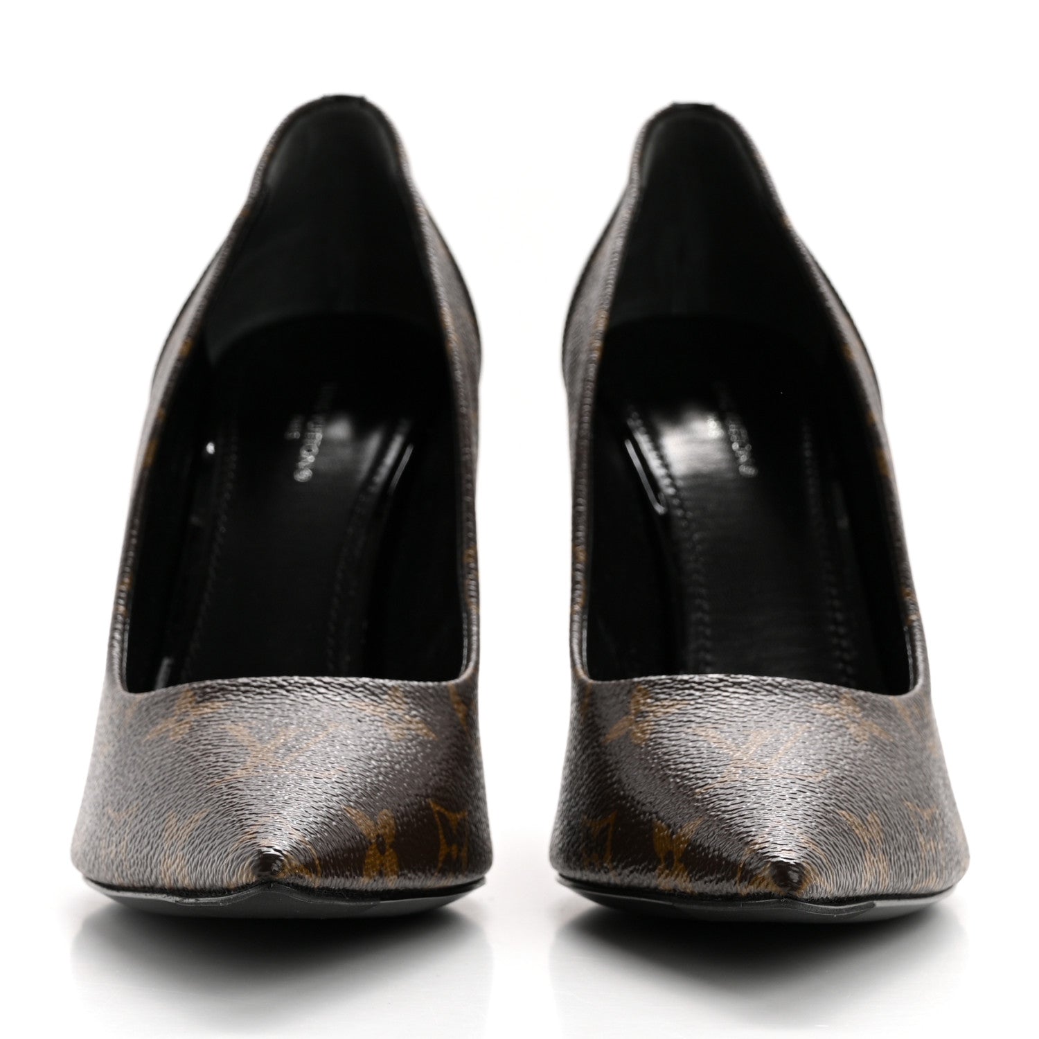 Louis Vuitton Monogram Cherie Pumps 41 Black 2 of 8