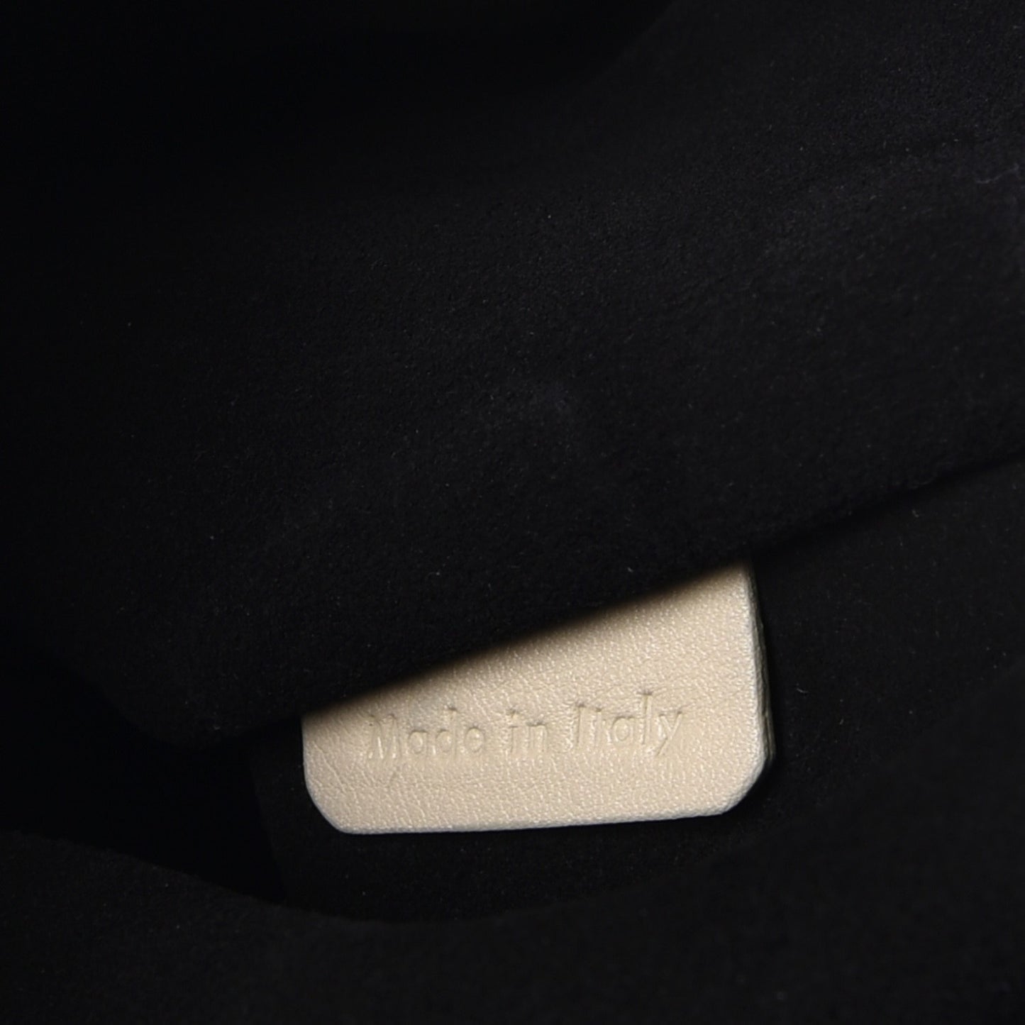 Calfskin Triangle Open Sac Cream