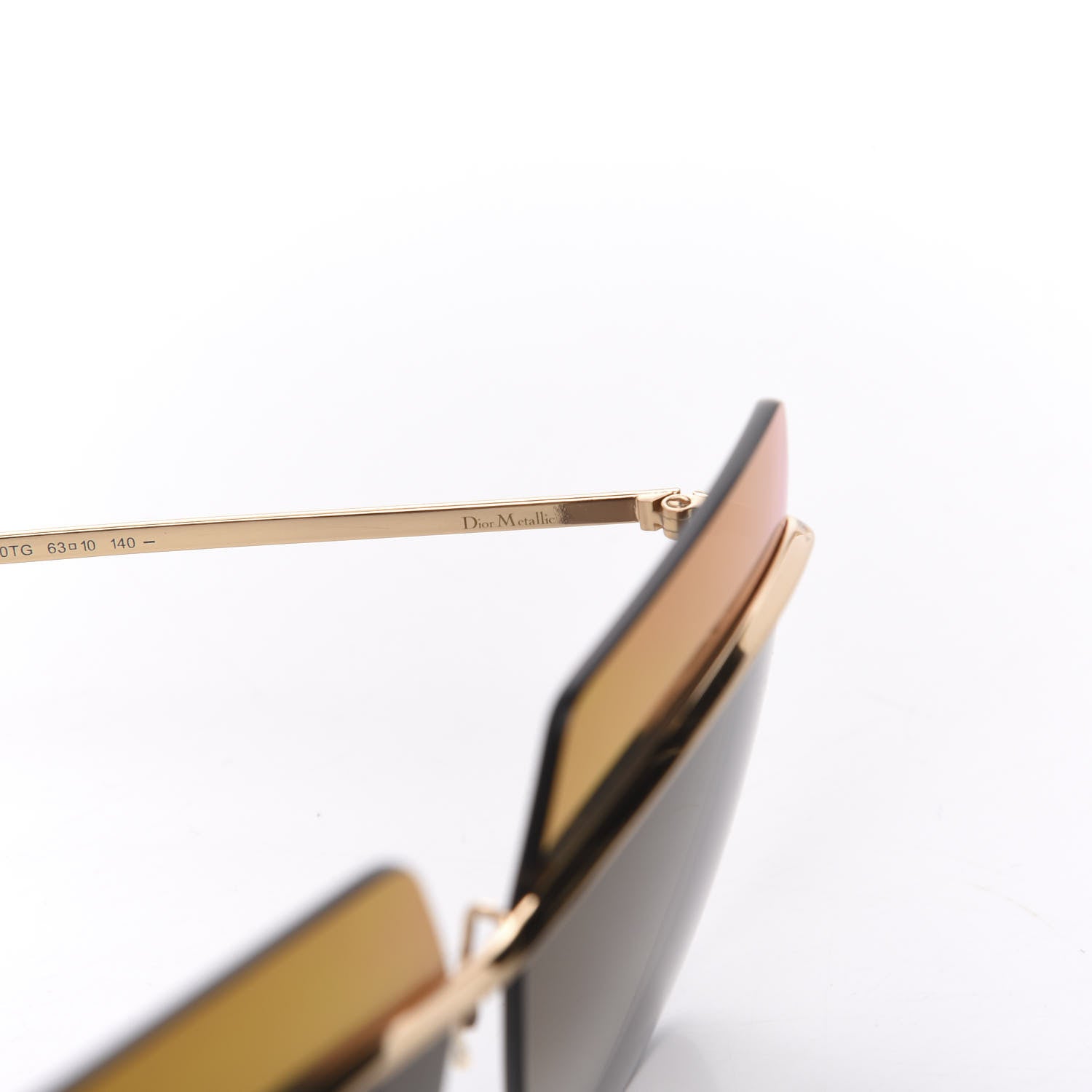 Christian Dior Metal DiorMetallic Sunglasses Grey Copper 7 of 9