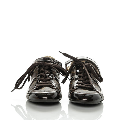 Louis Vuitton Patent Monogram Globe Trotter Sneakers 39.5 2 of 6