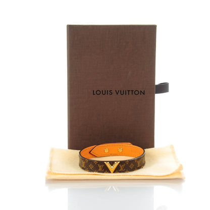 Louis Vuitton Monogram Essential V Bracelet 19 8 of 8