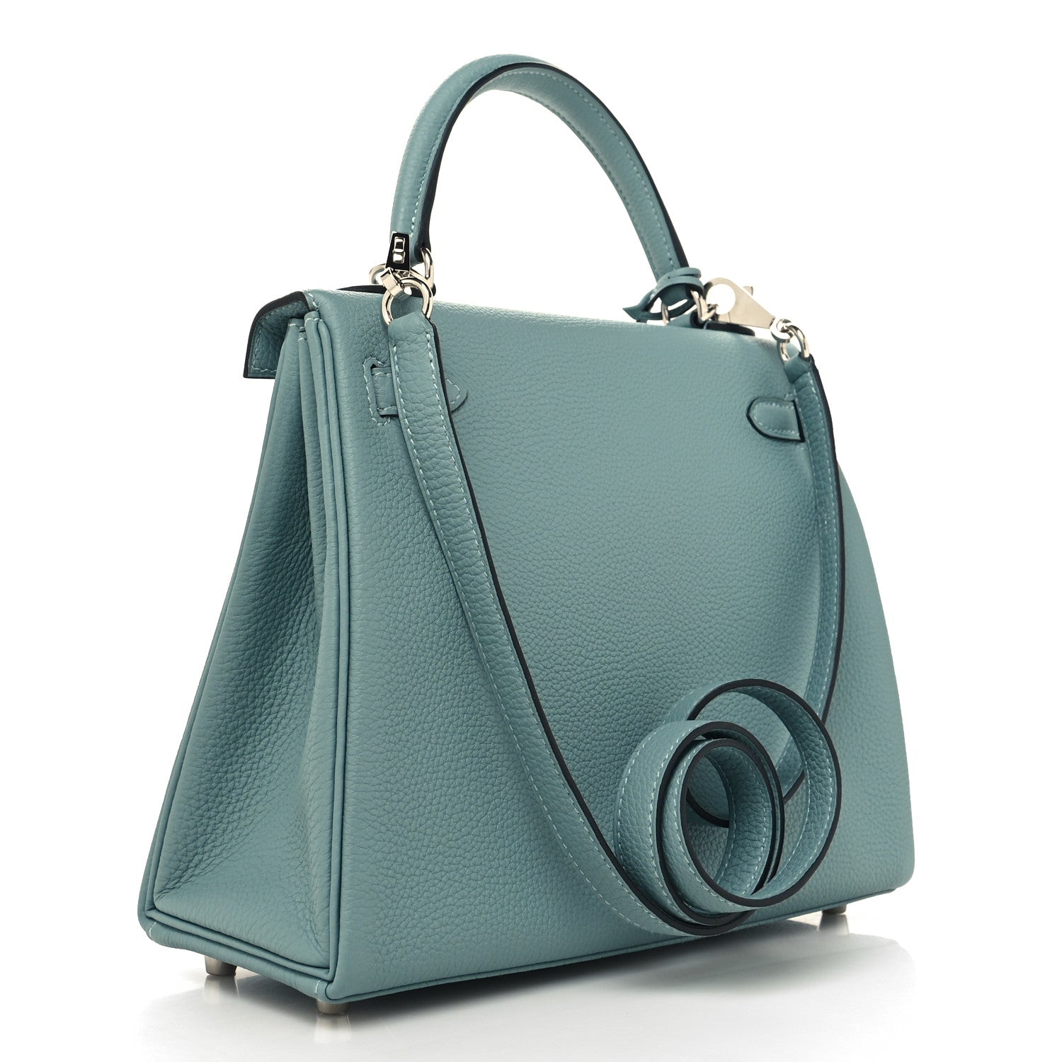 Hermes Togo Kelly Retourne 25 Ciel 4 of 12