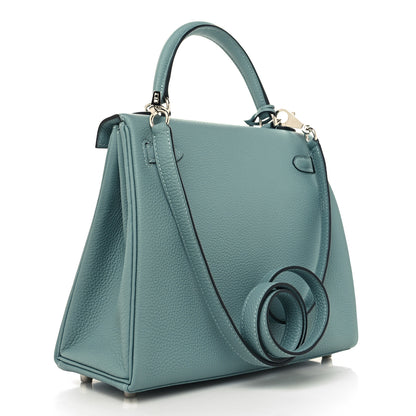 Hermes Togo Kelly Retourne 25 Ciel 4 of 12