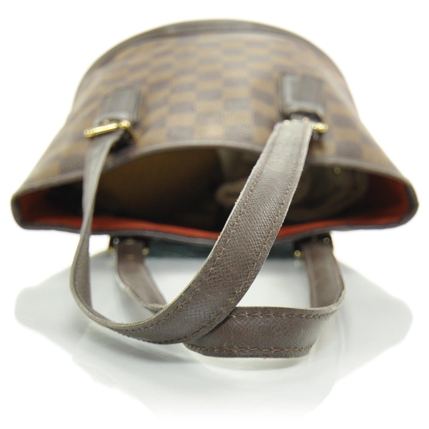 Louis Vuitton Damier Ebene Marais Bucket 23 5 of 8
