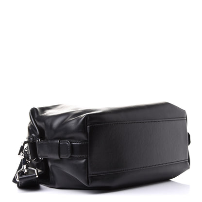 Givenchy Waxed Calfskin Medium Nightingale Logo Strap Black 4 of 10