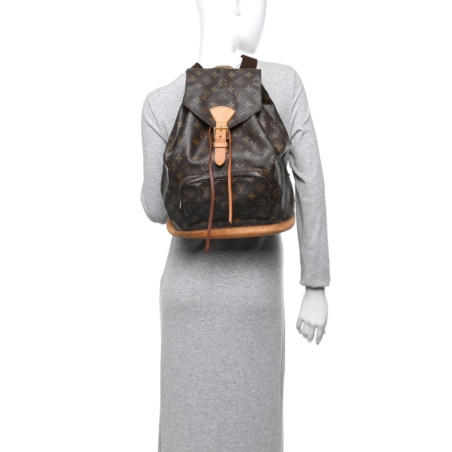 Louis Vuitton Monogram Montsouris GM Backpack 2 of 12