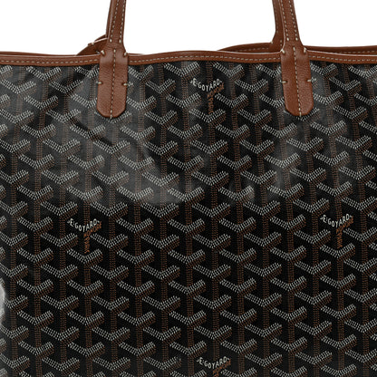 Goyard Goyardine Saint Louis PM Black Gold 17 of 29
