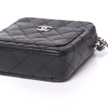 Chanel Caviar Quilted Camera Case Crossbody Bag Black 9 of 11