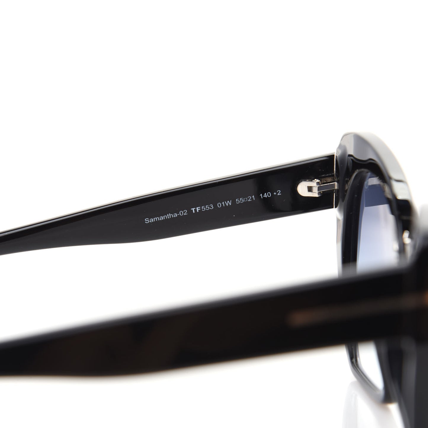 Samantha Cat Eye Sunglasses TF553 Black