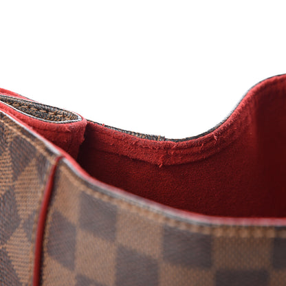 Louis Vuitton Damier Ebene Caissa Hobo Cherry 13 of 15