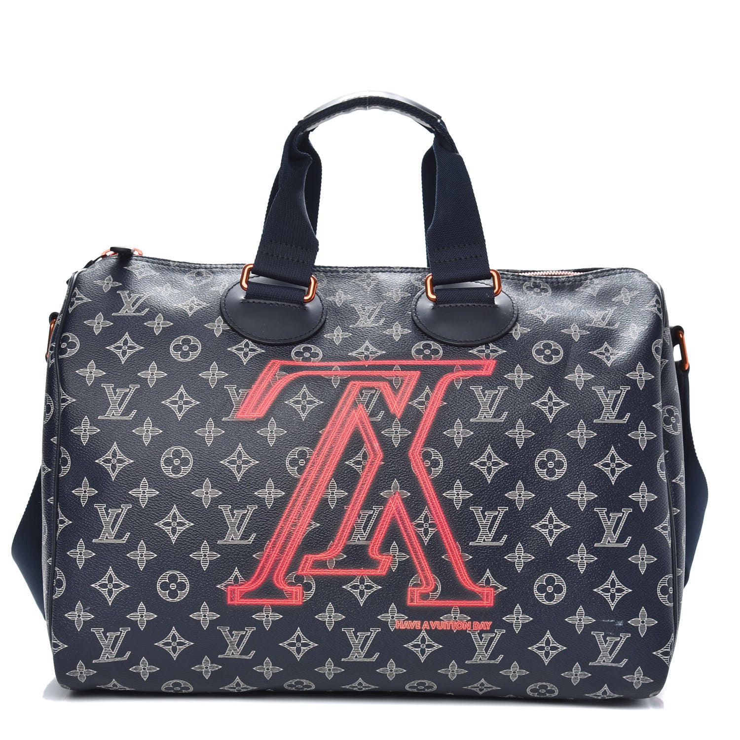 Louis Vuitton Monogram Upside Down Speedy Bandouliere 40 1 of 10
