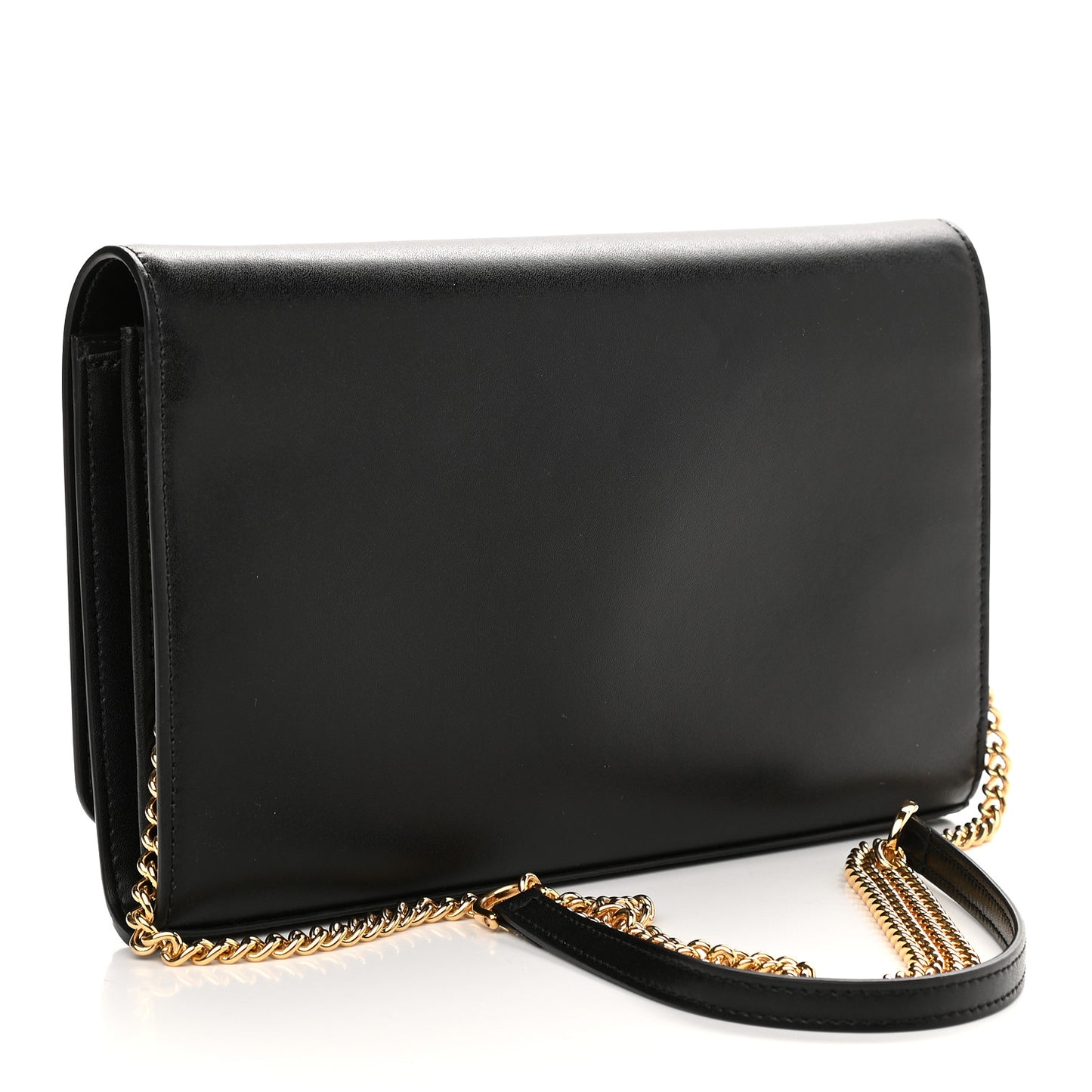 Vitello Liberty Lucido F is Fendi Wallet on Chain Black