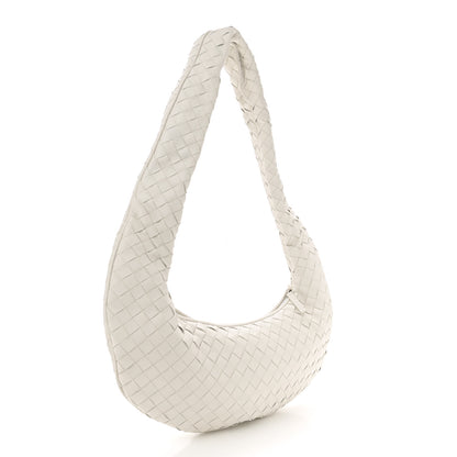Bottega Veneta Nappa Intrecciato Buddy Bag White 3 of 12