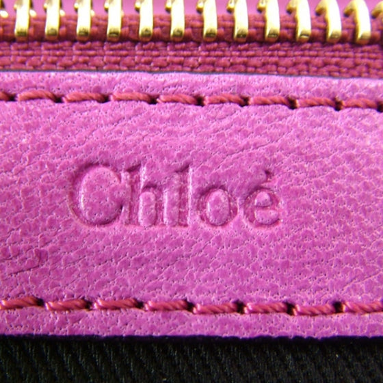 Leather Ethel Satchel Pink