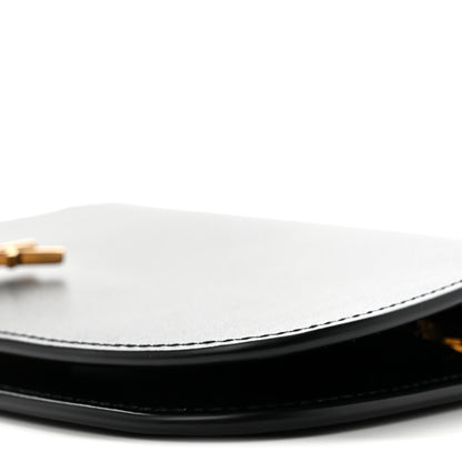 Saint Laurent Box Calfskin Voltaire Wallet On Chain Black 9 of 9