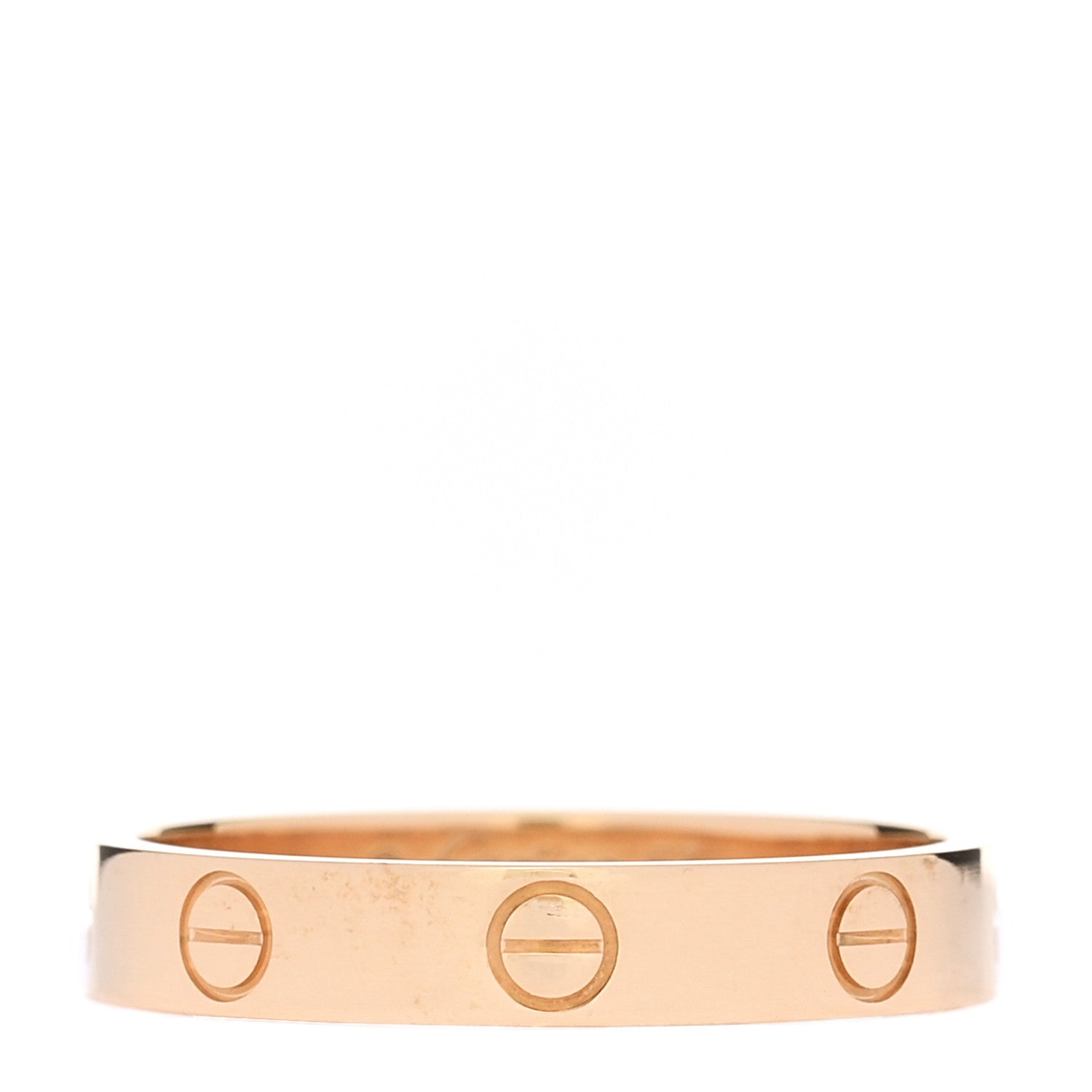Cartier 18K Yellow Gold 3.5mm LOVE Wedding Band Ring 57 8 1 of 5