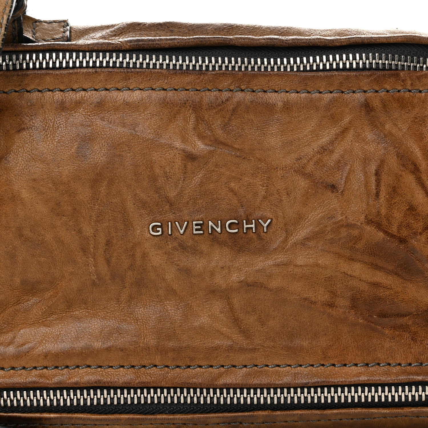 Givenchy Tumbled Sheepskin Mini Pandora Brown 9 of 15