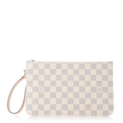 Louis Vuitton Damier Azur Neverfull MM GM Pochette 1 of 8