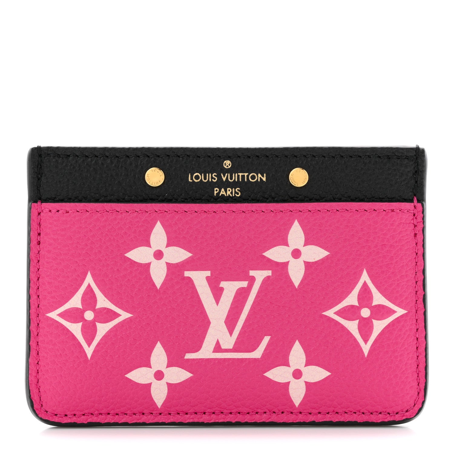 Louis Vuitton Empreinte Spring In The City Card Holder Black White Pink 1 of 6