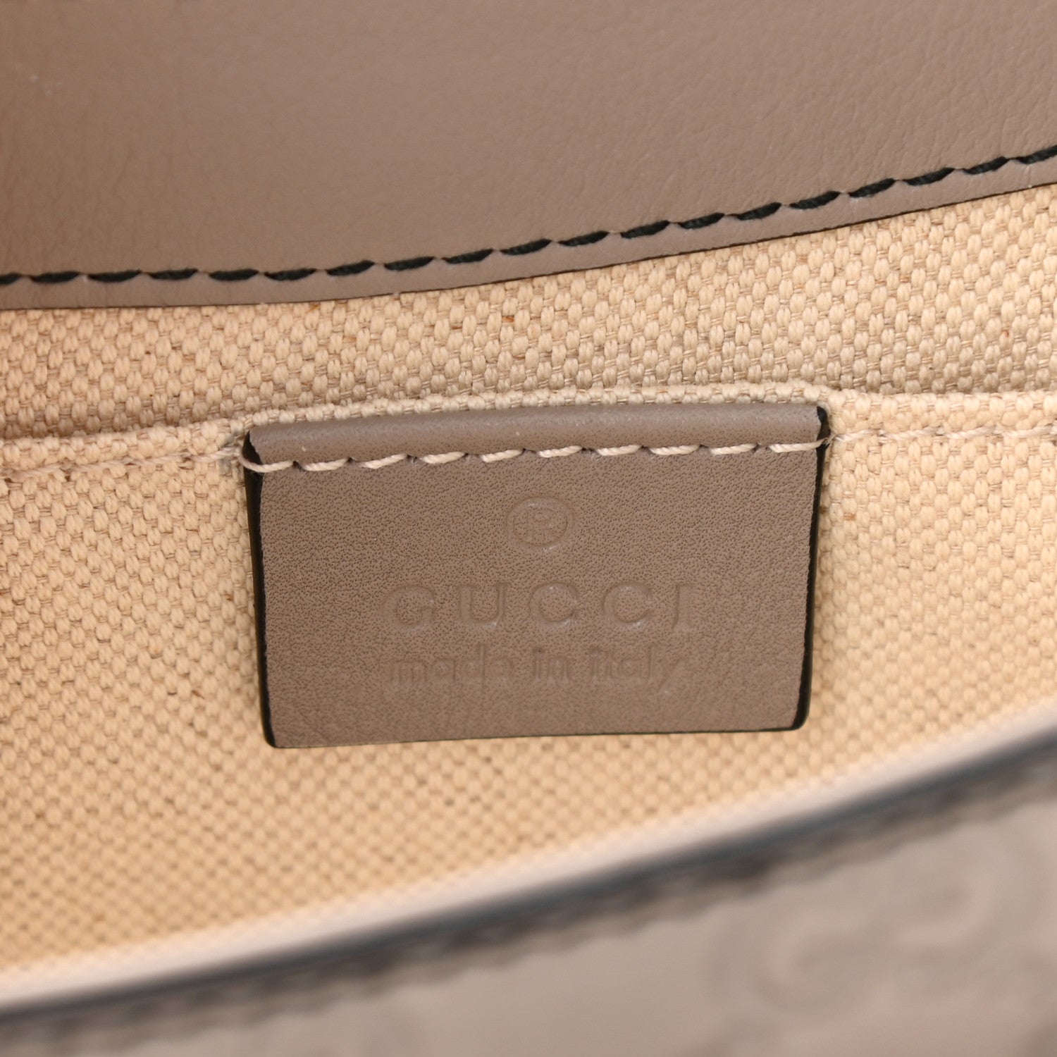 Gucci Guccissima Mini Emily Chain Shoulder Bag Storm Grey 5 of 7