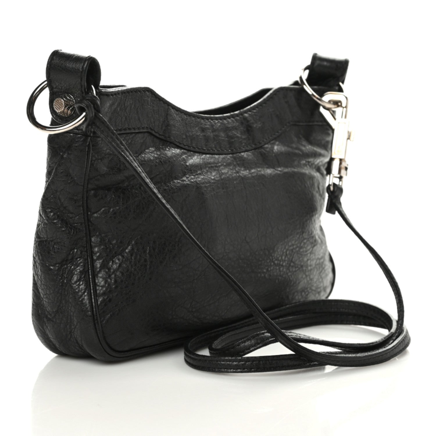 Balenciaga Agneau Giant 12 Silver Hardware Hip Black 2 of 7