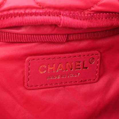 Chanel Tweed Large Tote Flap Pink Black 11 of 17
