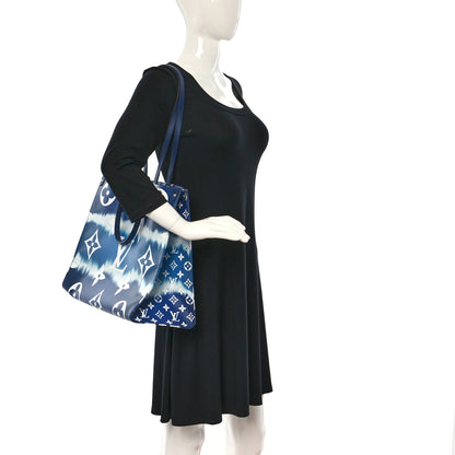 Louis Vuitton Monogram Escale Onthego GM Blue 2 of 10