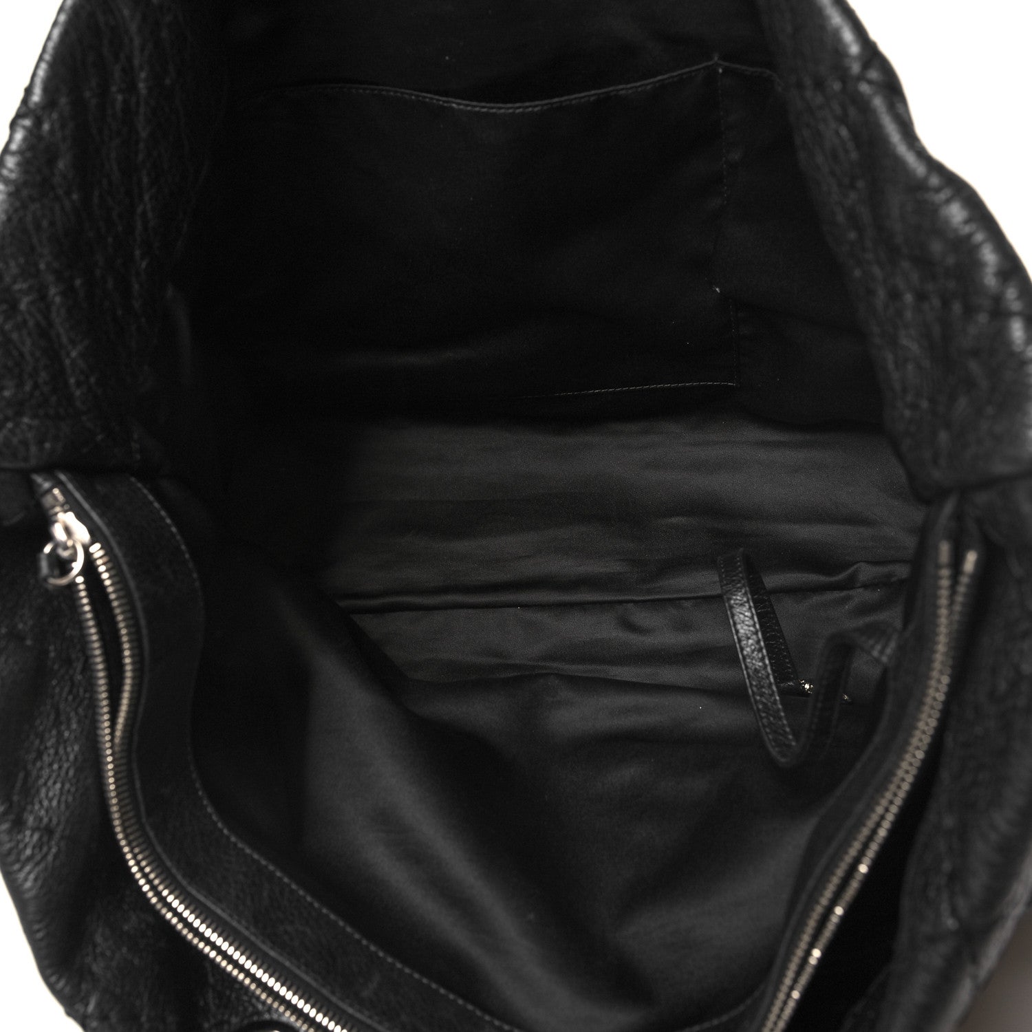 Chanel Glazed Calfskin Large On The Road Tote Black 5 of 14