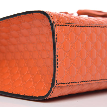Gucci Microguccissima Medium Emily Chain Shoulder Bag Sun Orange 9 of 10
