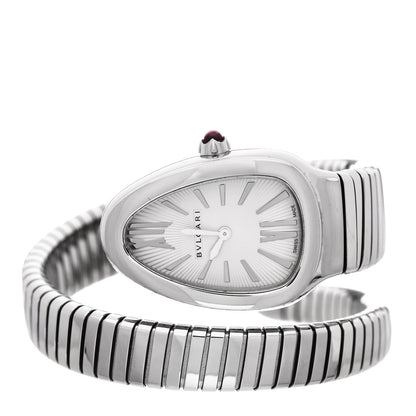 Bulgari Stainless Steel 35mm Serpenti Tubogas Quartz Watch 2 of 5