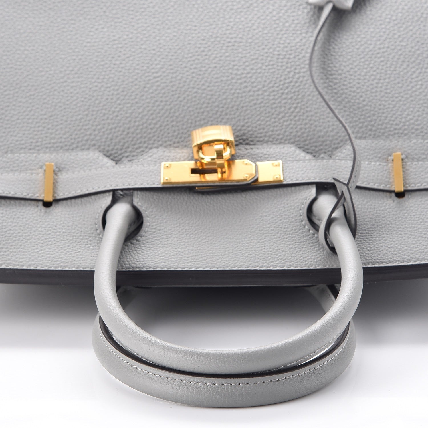 Hermes Togo Birkin 30 Gris Mouette 34 of 38